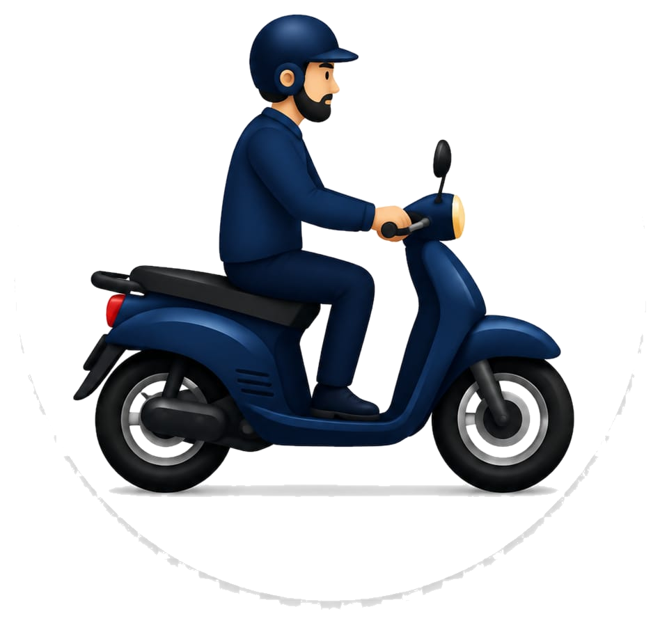Delivery partner on the way